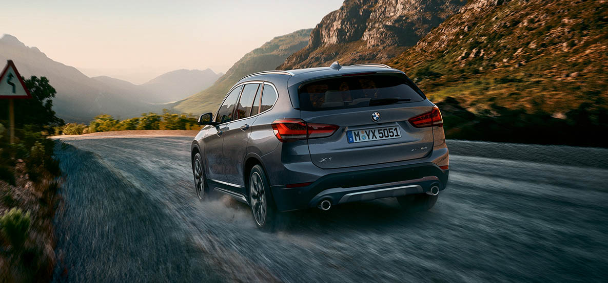 BMW X1. Rutas de montaña para SUV BMW X1. Rutas de montaña para SUV
